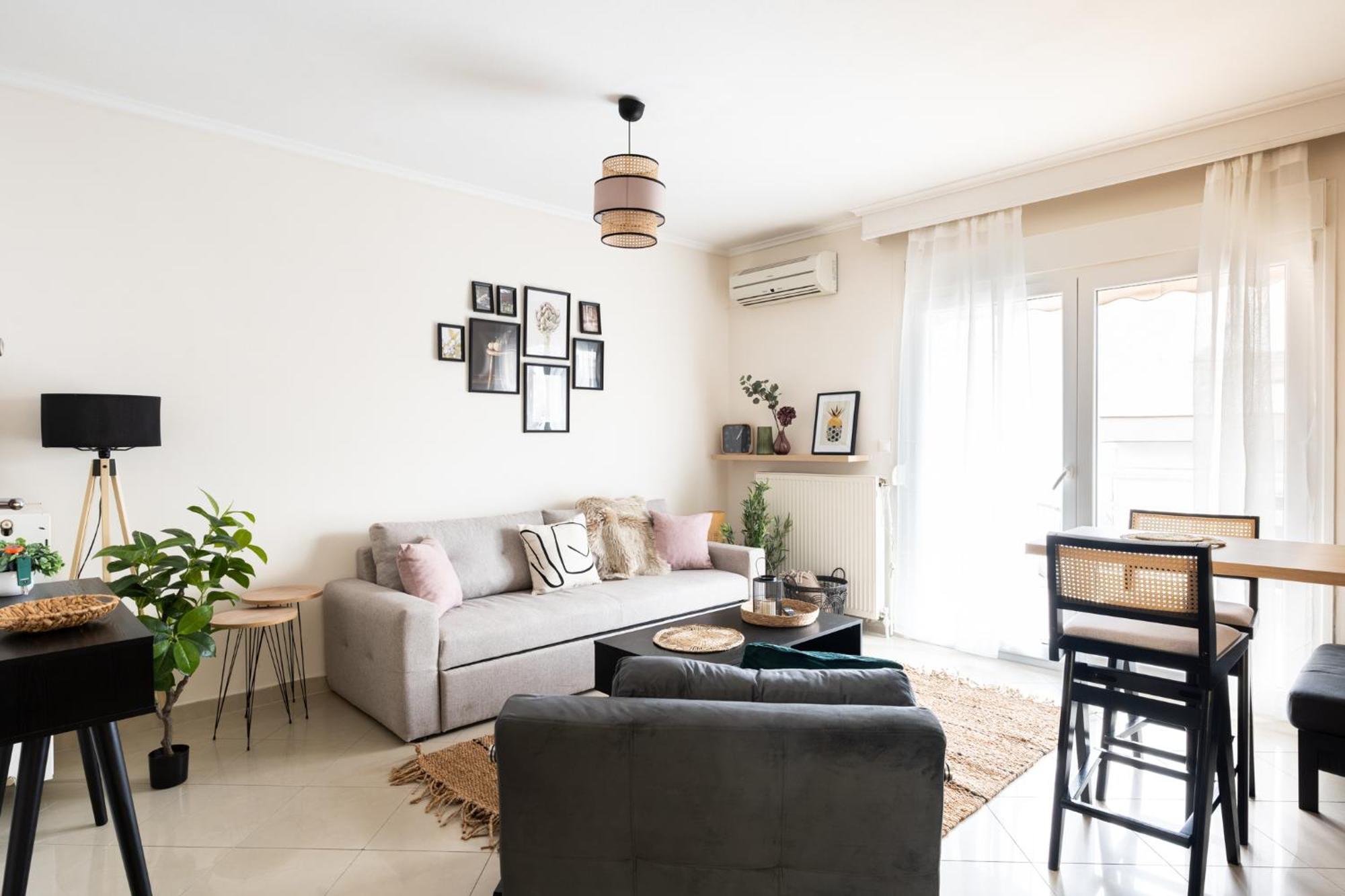 Pomegranate Luxury Penthouse Maisonette With Beautiful Terrace & Free Parking By Binobi ! Thessaloniki Exterior photo